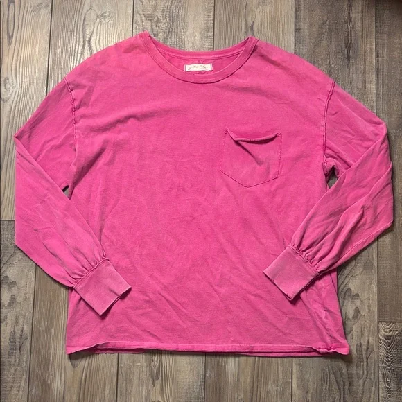 We The Free Fade Into You Long Sleeve Pocket Tee - Picture 4 of 5